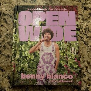 Open Wide Cookbook by Benny Blanco